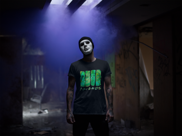 Glowing Horror Friends Tshirt - Image 3