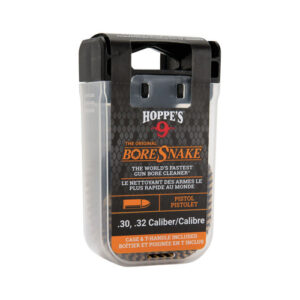 BORESNAKE DEN WITH CASE & T-HANDLE - PISTOL & REVOLVER .30, .32 CALIBER