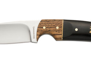 BUCKMARK HUNTER FIXED - BLACK, DROP POINT, PLAIN EDGE, 3 1/8" BLADE