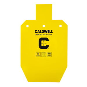 AR500 IPSC STEEL TARGET - YELLOW, FULL SIZE