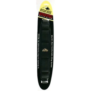 COMFORT STRETCH RIFLE SLING WITH SWIVELS - BLACK