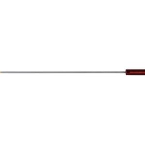 MICRO-POLISHED STAINLESS STEEL CLEANING ROD - 12" PISTOL, .22 CALIBER & UP